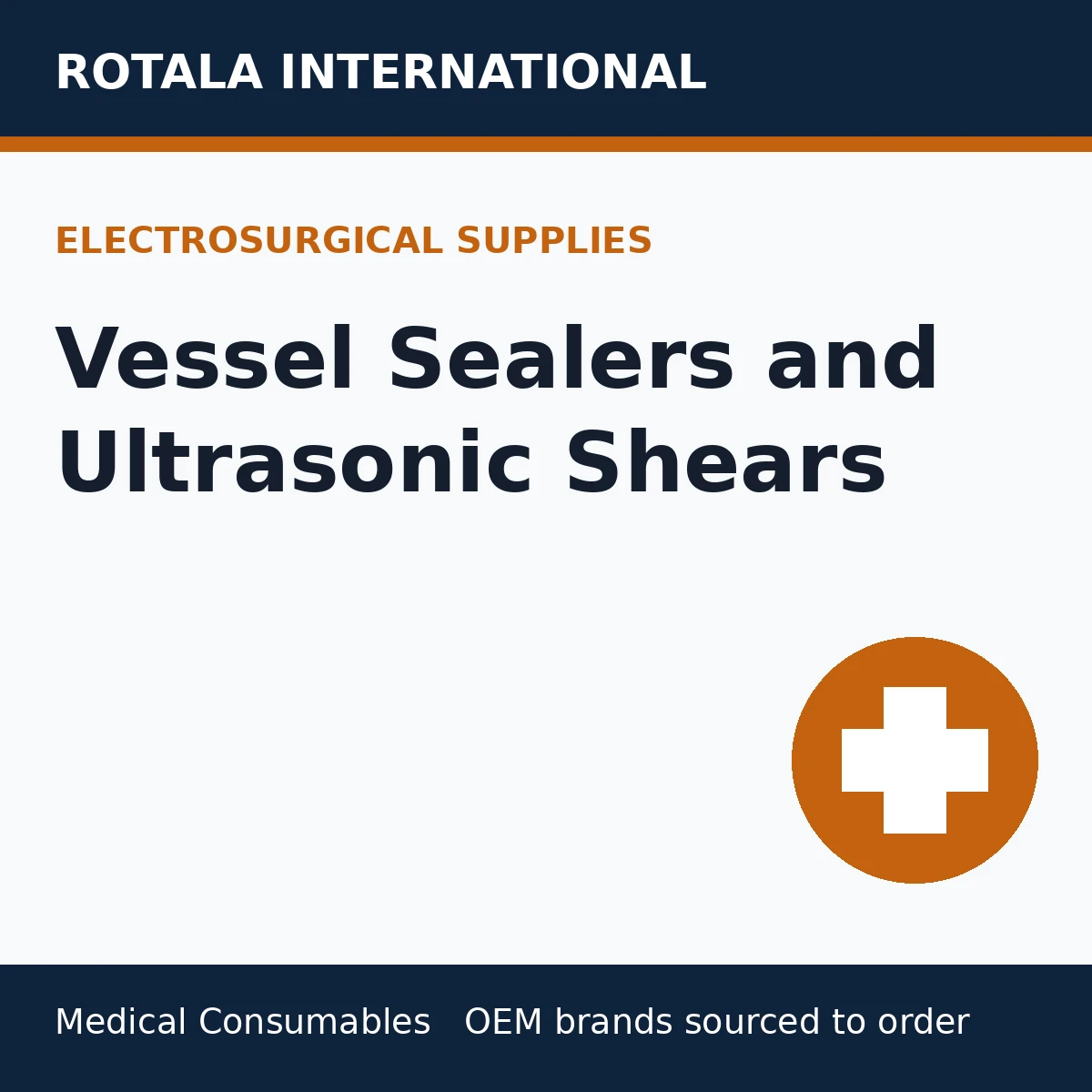 Open Vessel Sealing Instrument Curved Jaw, Each