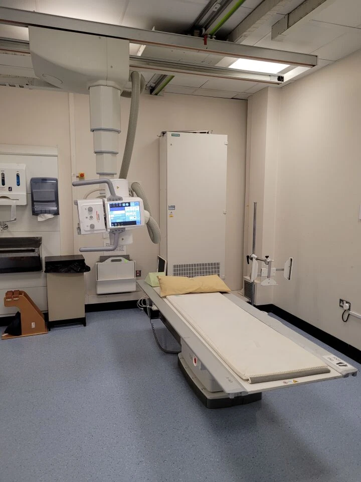 Siemens Ysio Digital X-Ray Room, Ceiling Mounted, Flat Panel