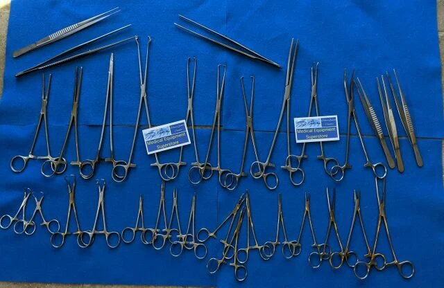 OB/GYN Hysterectomy Surgical Instrument Set