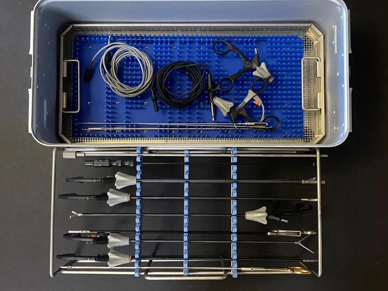 Aesculap Sovereign Modular Laparoscopic Set in JN445 Container