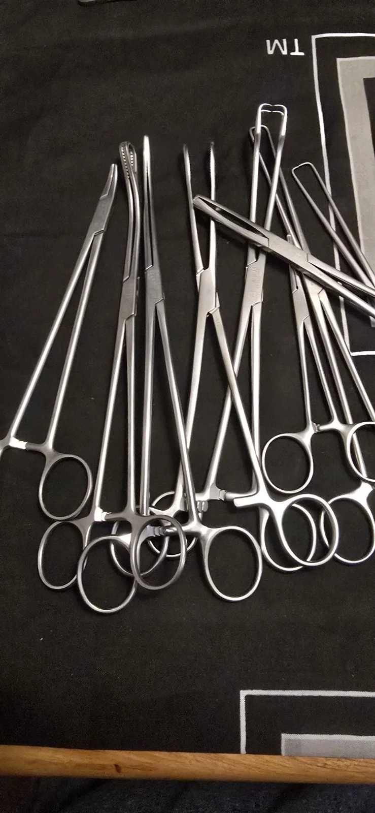 Aesculap OB/GYN Instrument Lot of 9 with Jacobs Vulsellum EO202R