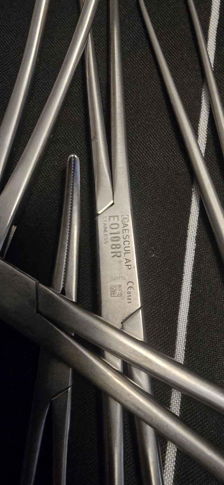Aesculap OB/GYN Instrument Lot of 9 with Jacobs Vulsellum EO202R — Instruments — view 3