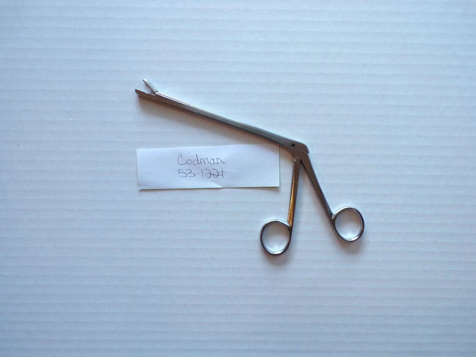 Codman 53-1221 Intervertebral Disc Rongeur — Instruments — view 2
