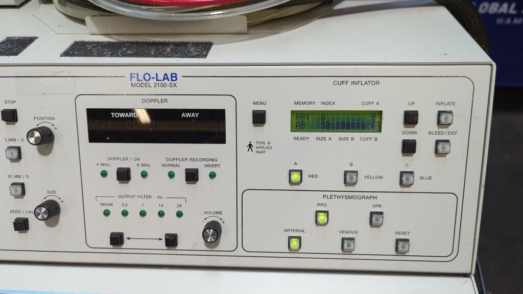 Parks Flow-Lab Model: 2100-SX Vascular System — Patient Monitoring & Life Support — view 7