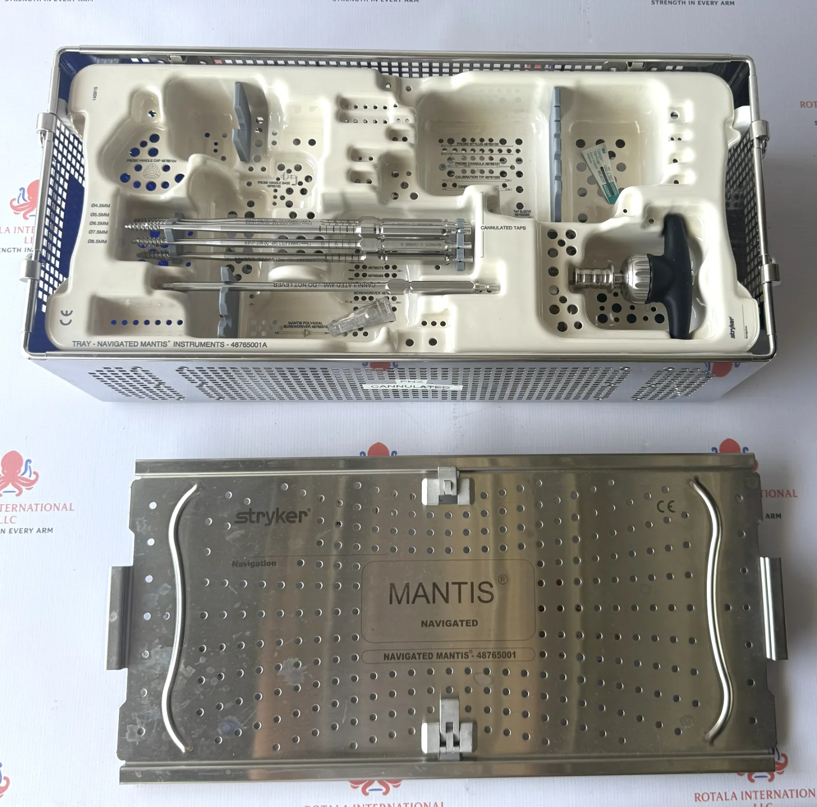 Stryker Navigation Mantis Minimally Invasive Spine Navigated Instrument Set — Navigation Instruments — view 2