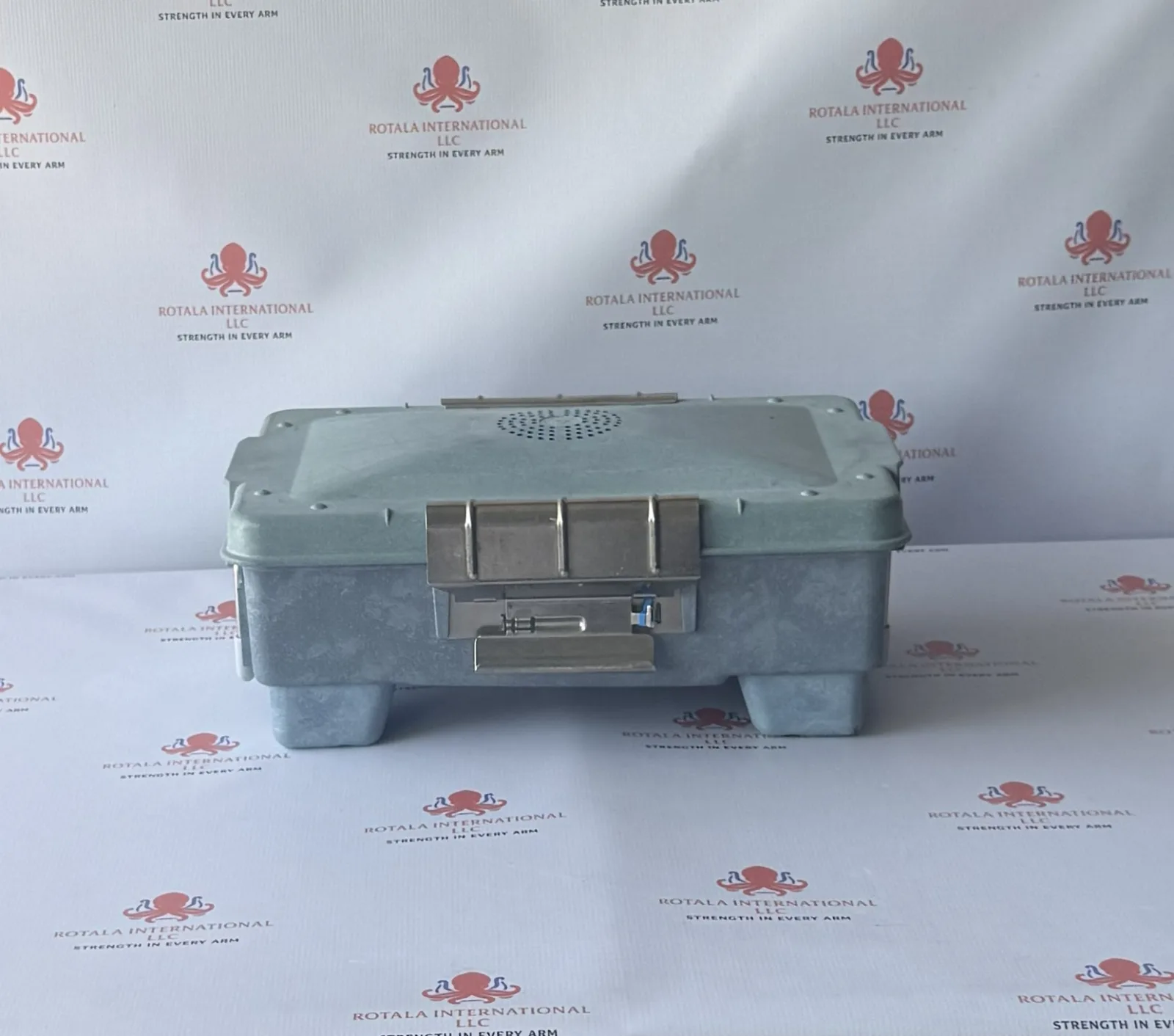 Synthes Neuro Surgical Air Drill System with Hose and Sterilization Case