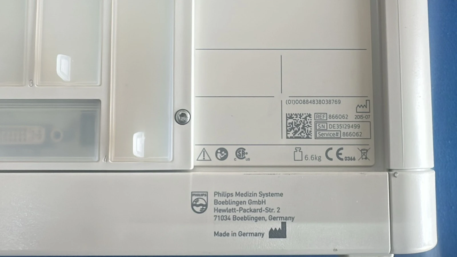 Philips IntelliVue MX450 Patient Monitor (866062) — Patient Monitoring & Life Support — view 3