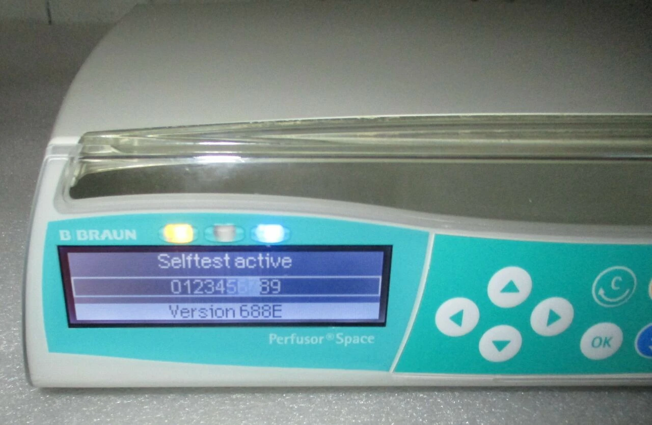 B. Braun Perfusor Space 8713030 Syringe Pump with Battery — Infusion & IV Equipment — view 3