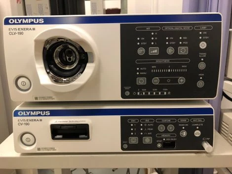 Olympus EVIS EXERA III CV-190 Processor and CLV-190 Light Source — Endoscopy Equipment — view 2
