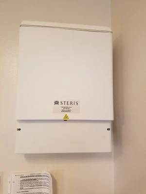Steris Harmony vLED Dual Surgical Light System with Monitor Arm and Wall Control — Hospital Furniture & OR Tables — view 6