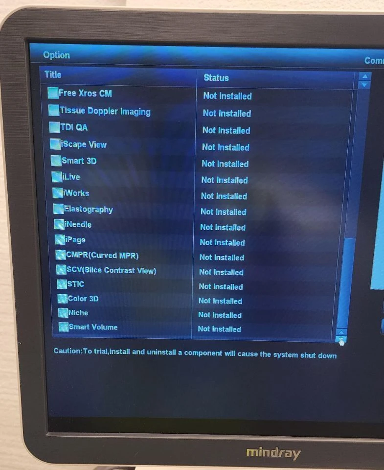 Mindray DC-70 Ultrasound System with 3 Probes and Sony Printer — Ultrasound Machines — view 7