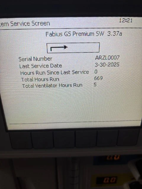 Drager Fabius GS Premium MRI Anesthesia Machine, Refurbished, 669 Hours — Anesthesia & Respiratory — view 5