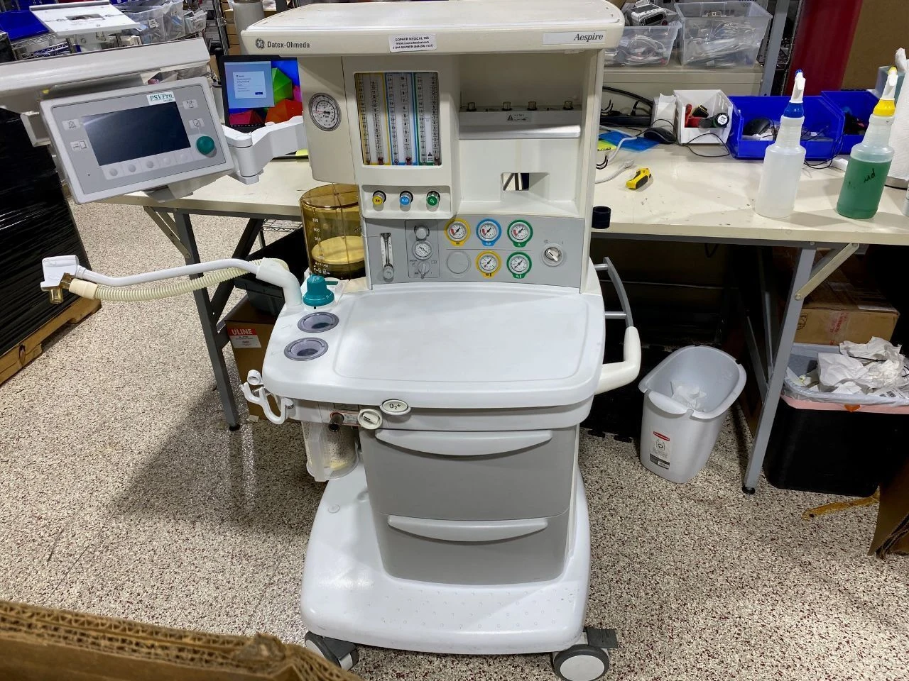 GE Aespire 7900 Anesthesia Machine with PSVPro Ventilator, 8 Available