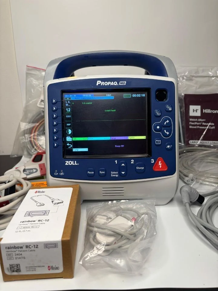 Zoll X Series Monitor Defibrillator, 12 Lead, IBP, Masimo Rainbow
