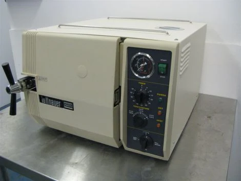 Tuttnauer 2540M Tabletop Autoclave, Tested and Calibrated