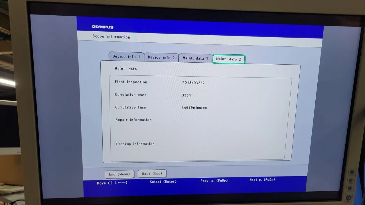 Olympus GIF-H190N Gastroscope, 2018, Patient Ready — Endoscopy Equipment — view 6