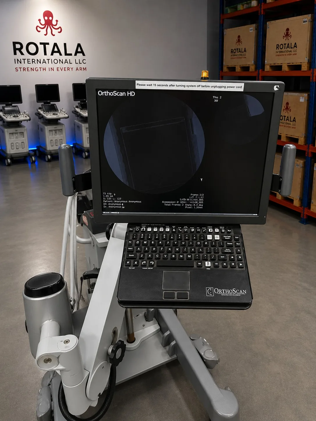 OrthoScan HD 1000-004 Mini C-Arm X-Ray System — Radiology & Capital Imaging — view 2