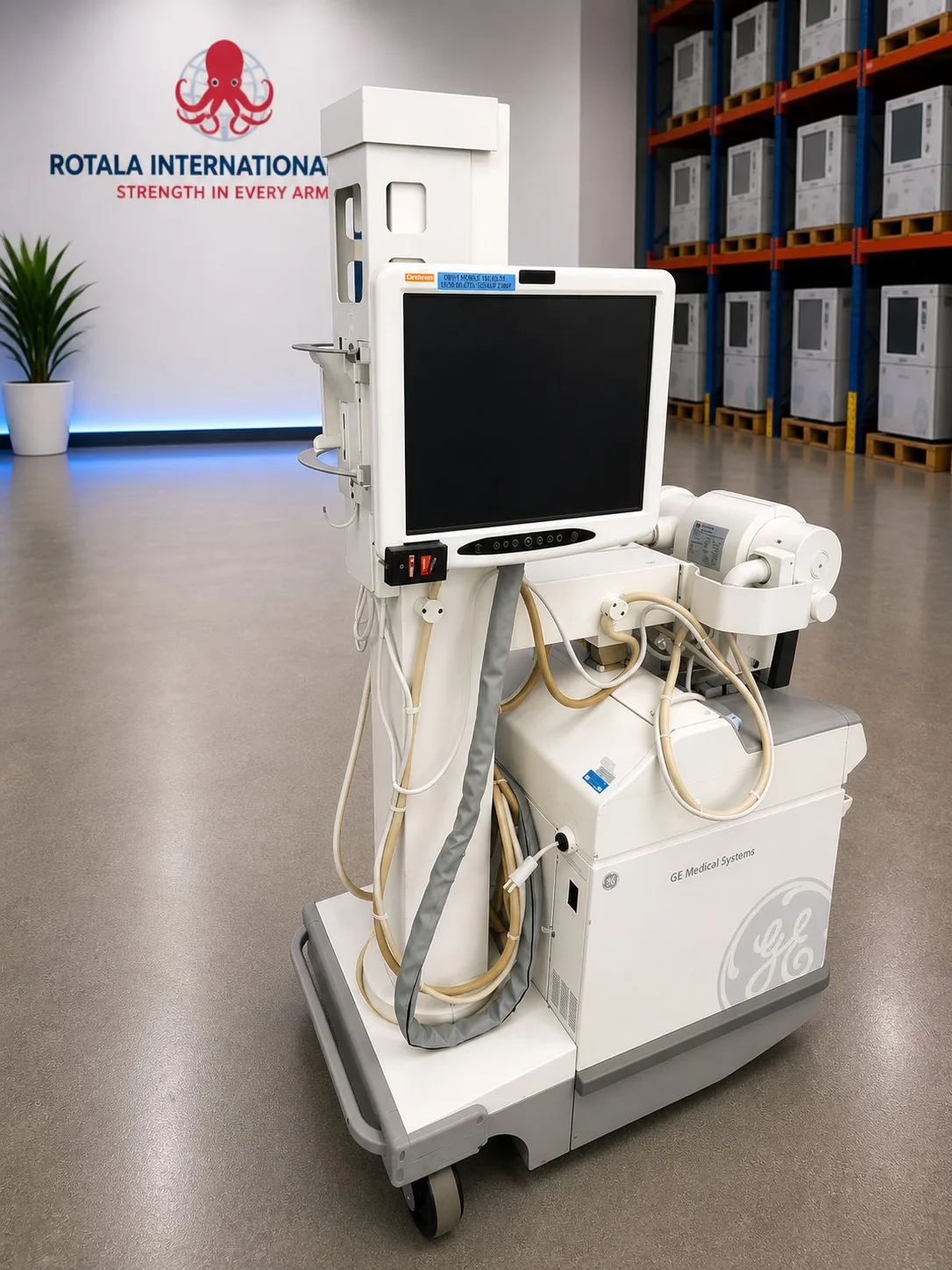 GE AMX 4 PLUS Mobile X-Ray System with DRX-Mobile Retrofit Kit — Radiology & Capital Imaging — view 3