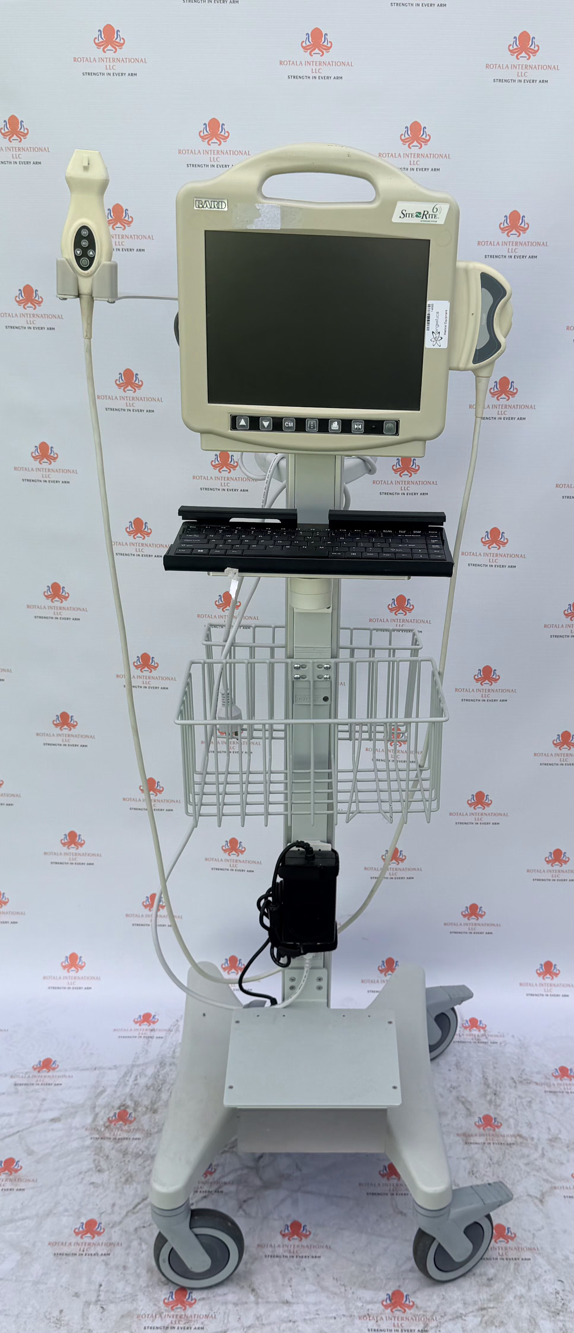 Bard Site Rite 6 Ultrasound System with Probes & Cart