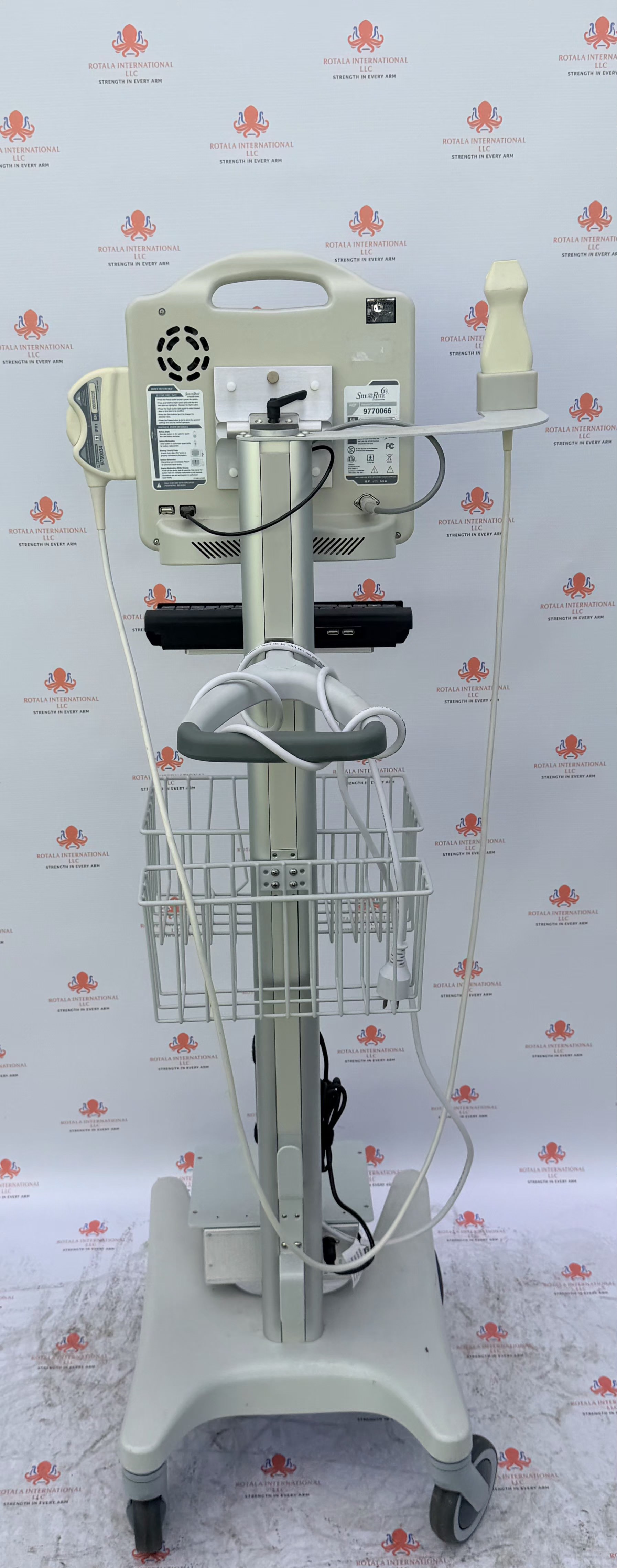 Bard Site Rite 6 Ultrasound System with Probes & Cart — Ultrasound Machines — view 4
