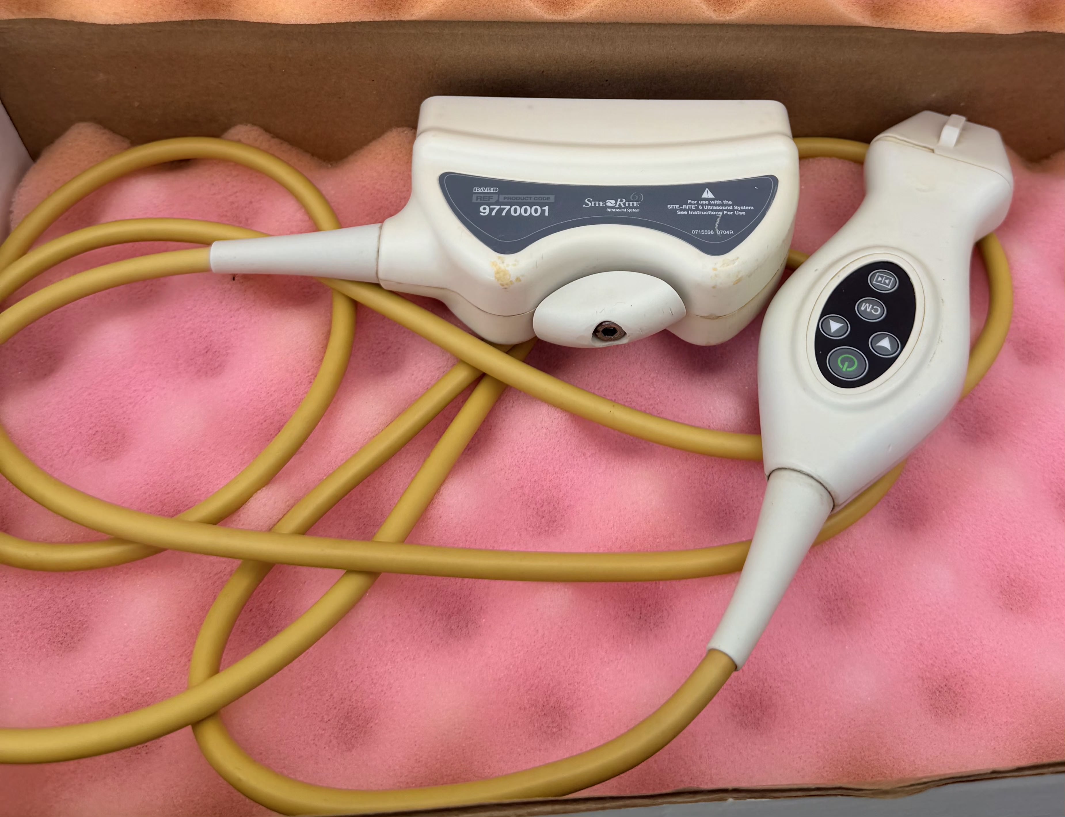 Bard Site Rite 6 Ultrasound System with Probes & Cart — Ultrasound Machines — view 10