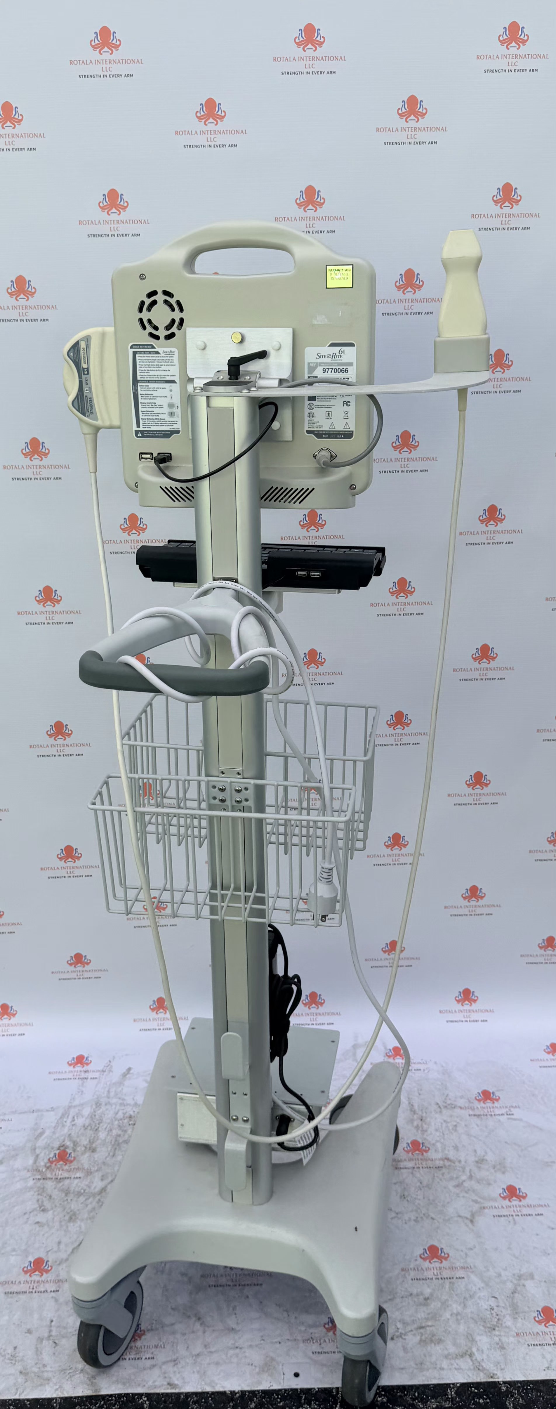 Bard Site Rite 6 Ultrasound System with Probes & Cart — Ultrasound Machines — view 3