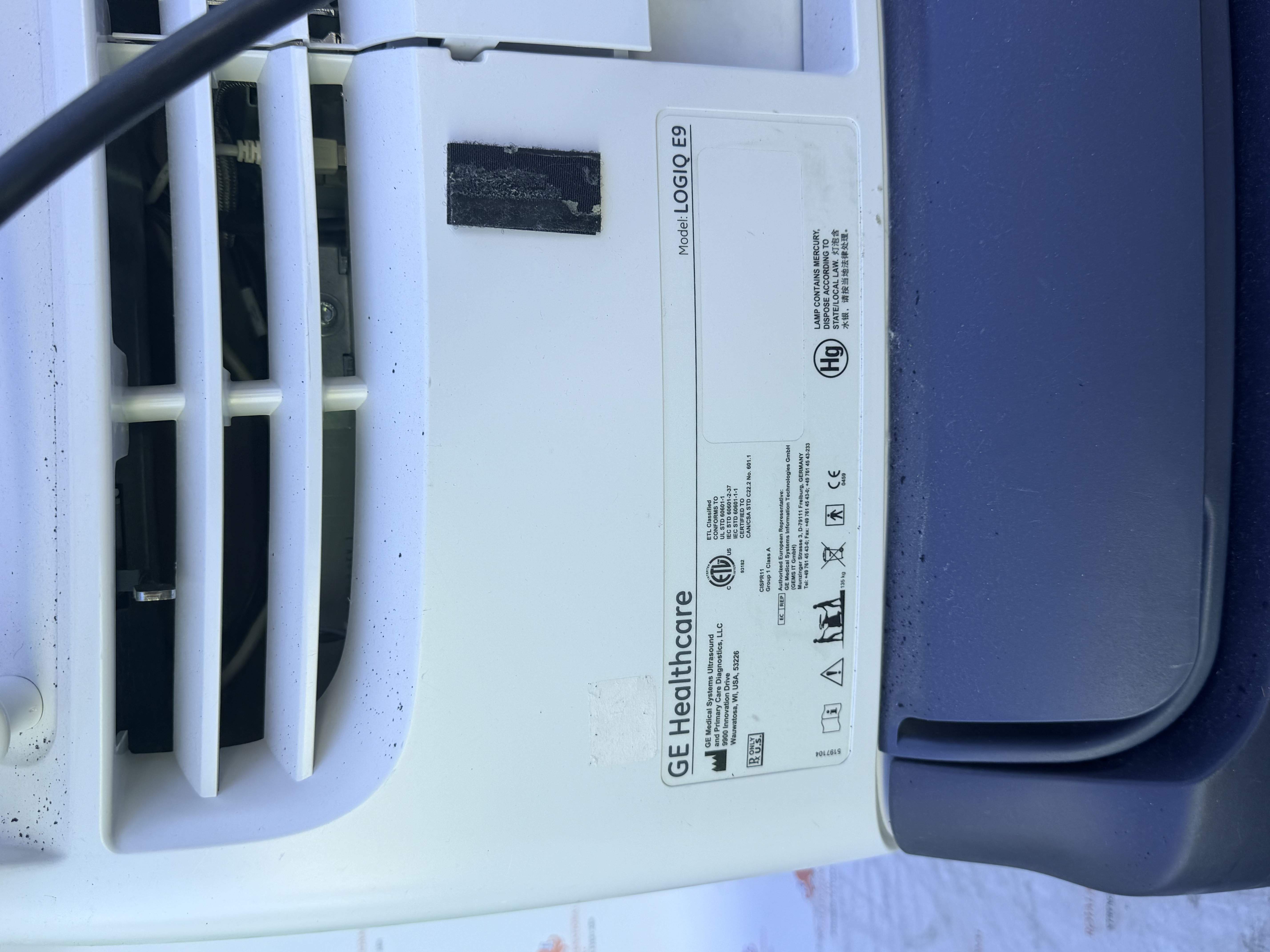 GE Logiq E9 Ultrasound System — Ultrasound Machines — view 8