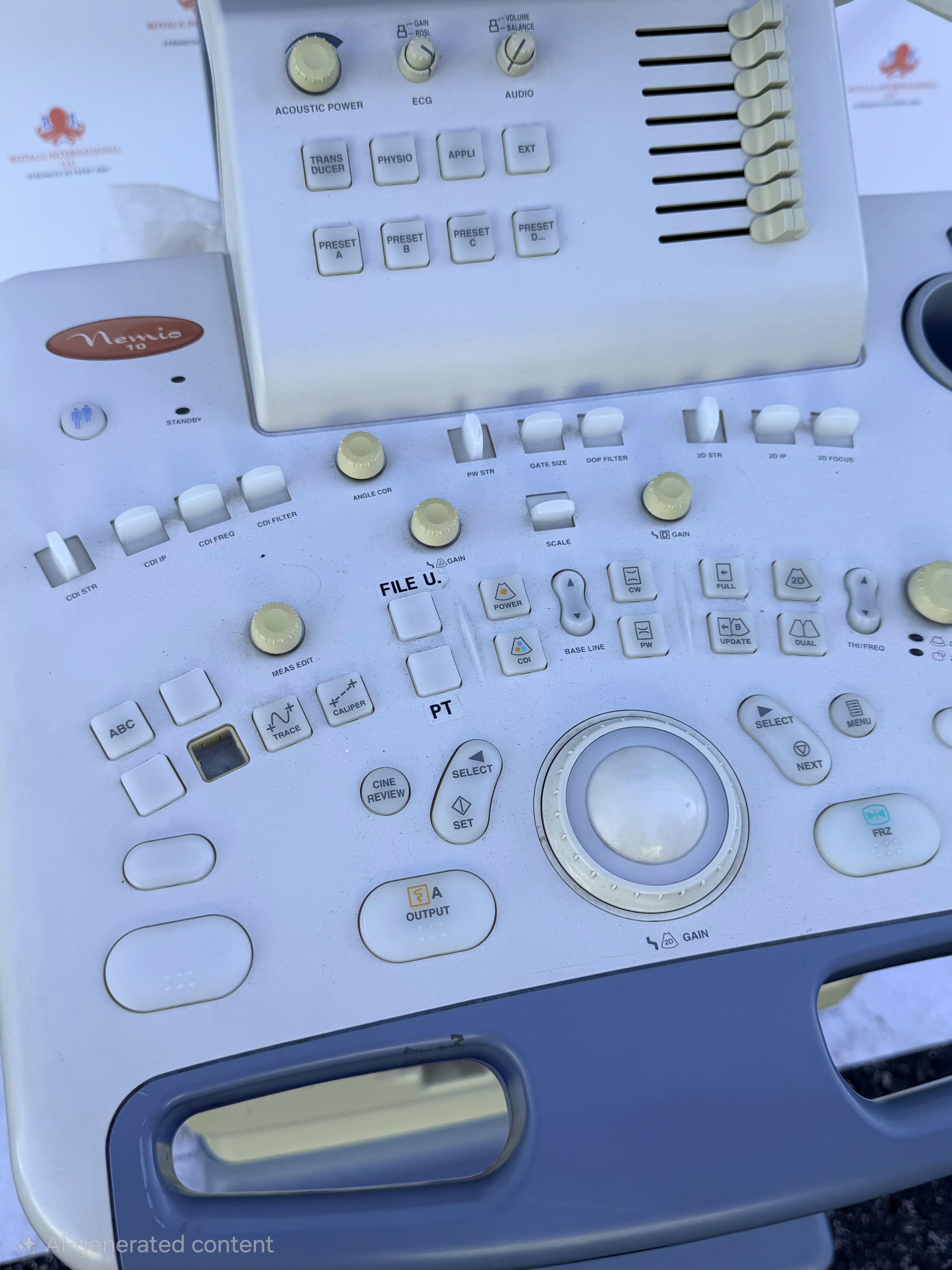 Toshiba Nemio 10 Diagnostic Ultrasound System — Ultrasound Machines — view 5