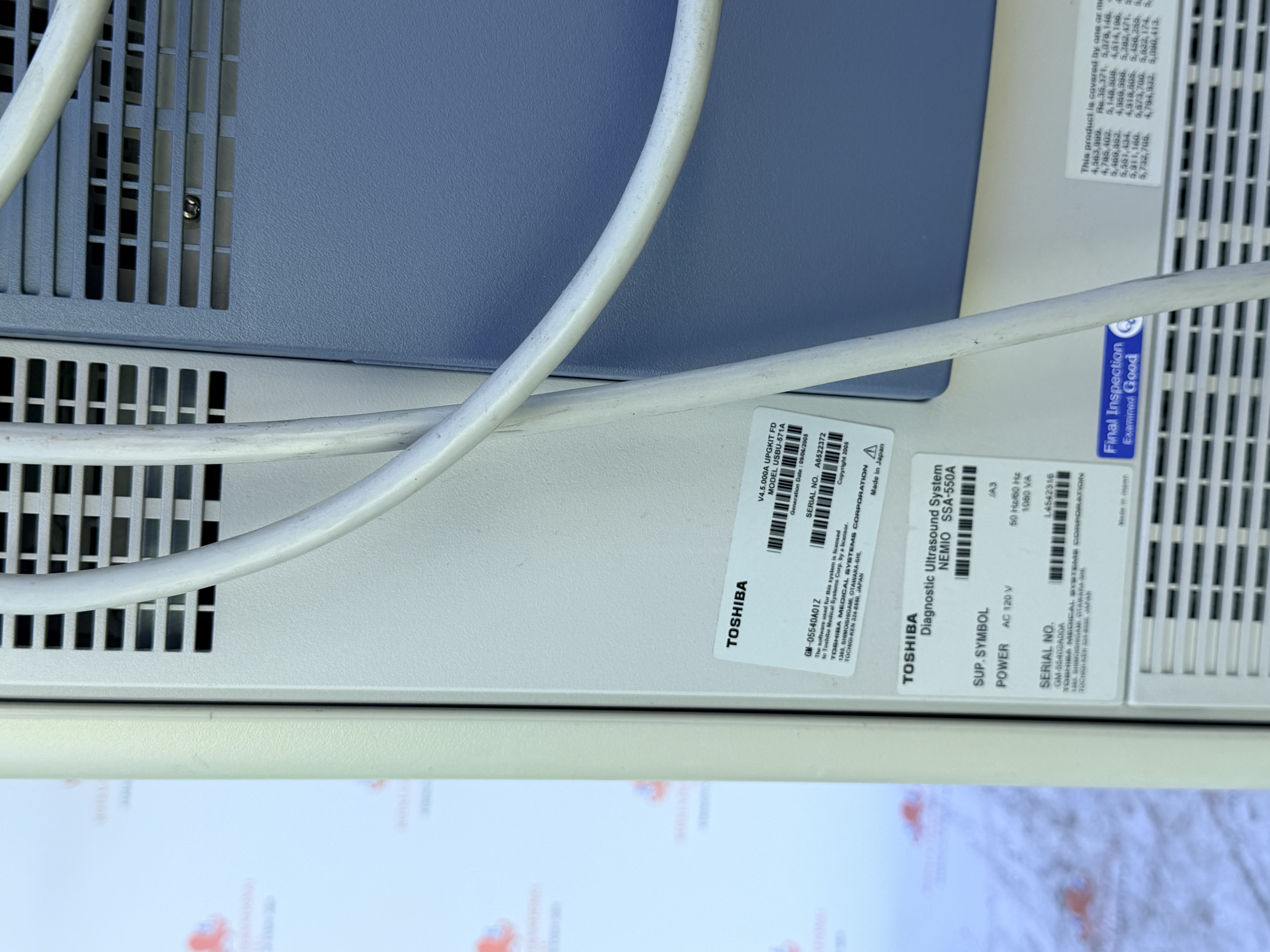 Toshiba Nemio 10 Diagnostic Ultrasound System — Ultrasound Machines — view 8