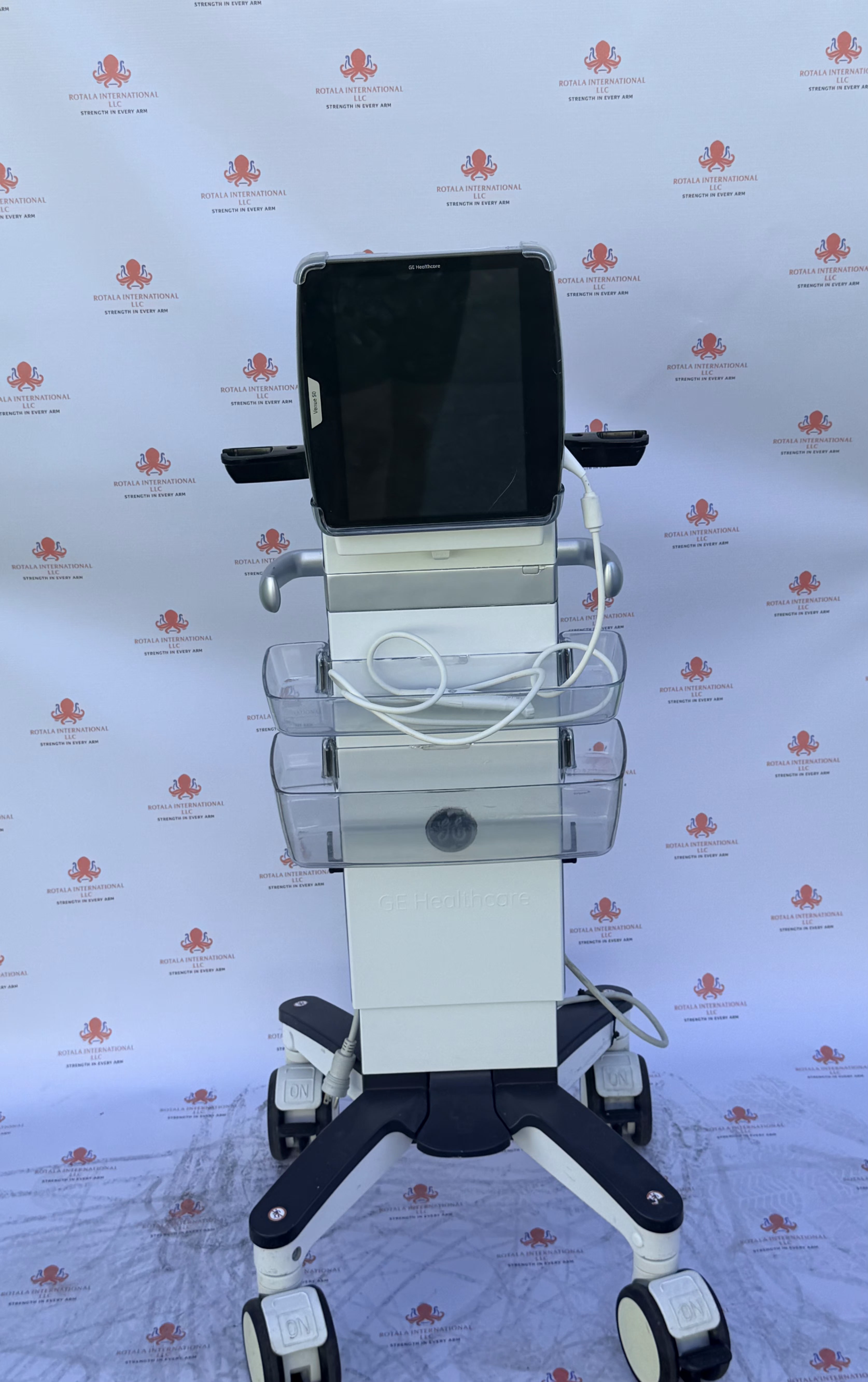 GE Venue 50 Portable Ultrasound System with L8-18I-SC Probe