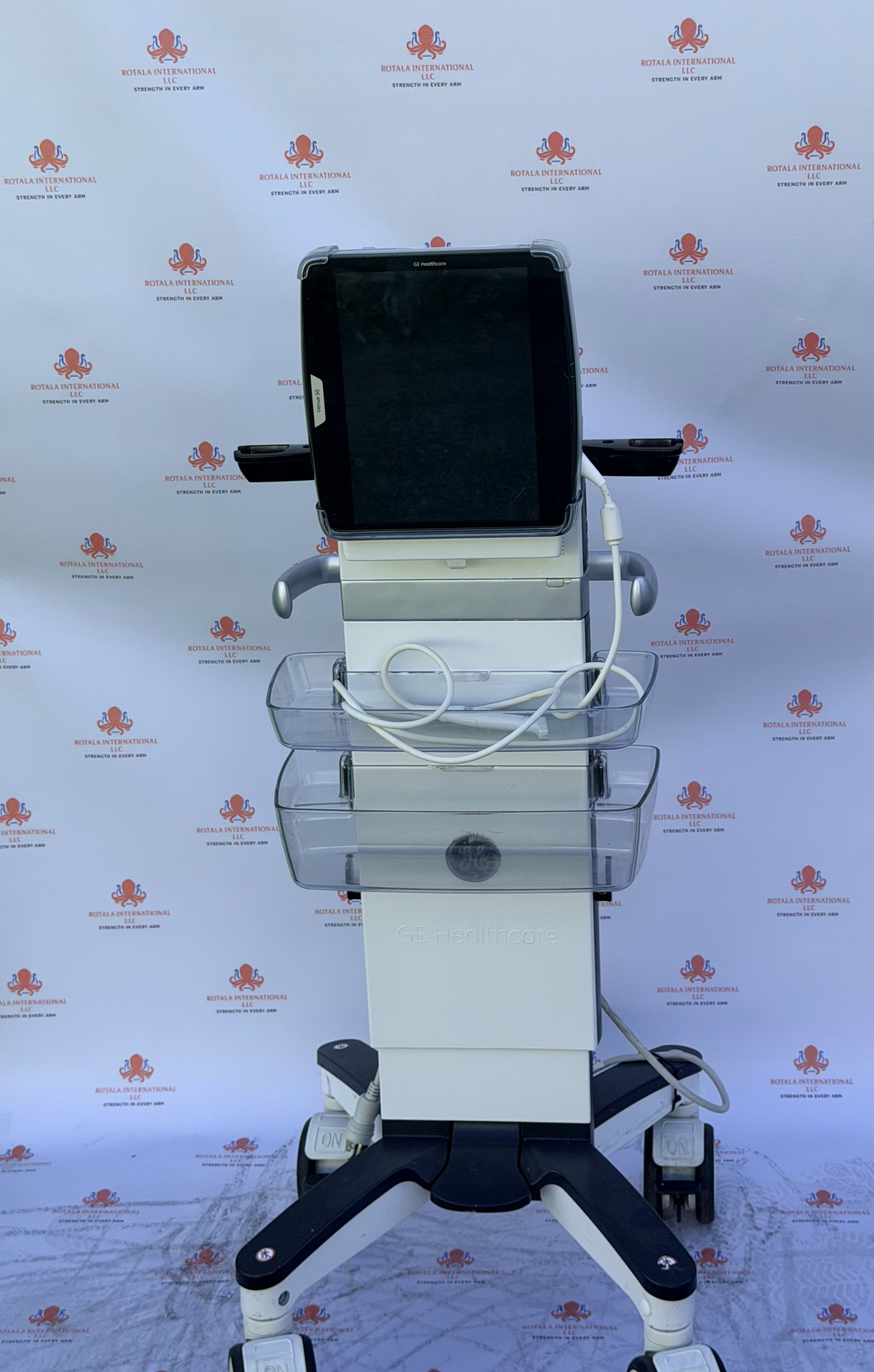 GE Venue 50 Portable Ultrasound System with L8-18I-SC Probe — Ultrasound Machines — view 2