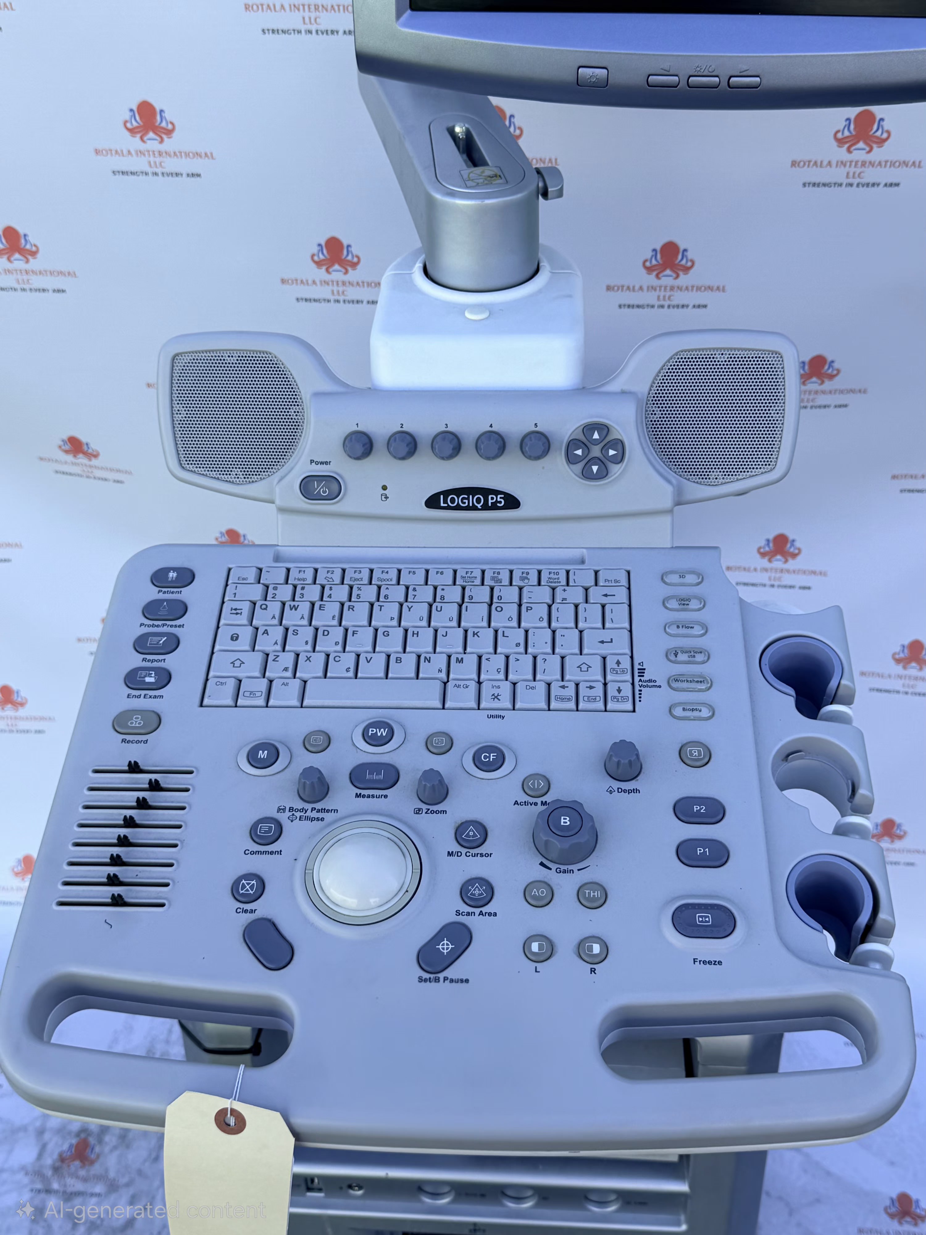 GE Logiq P5 Ultrasound System — Ultrasound Machines — view 3