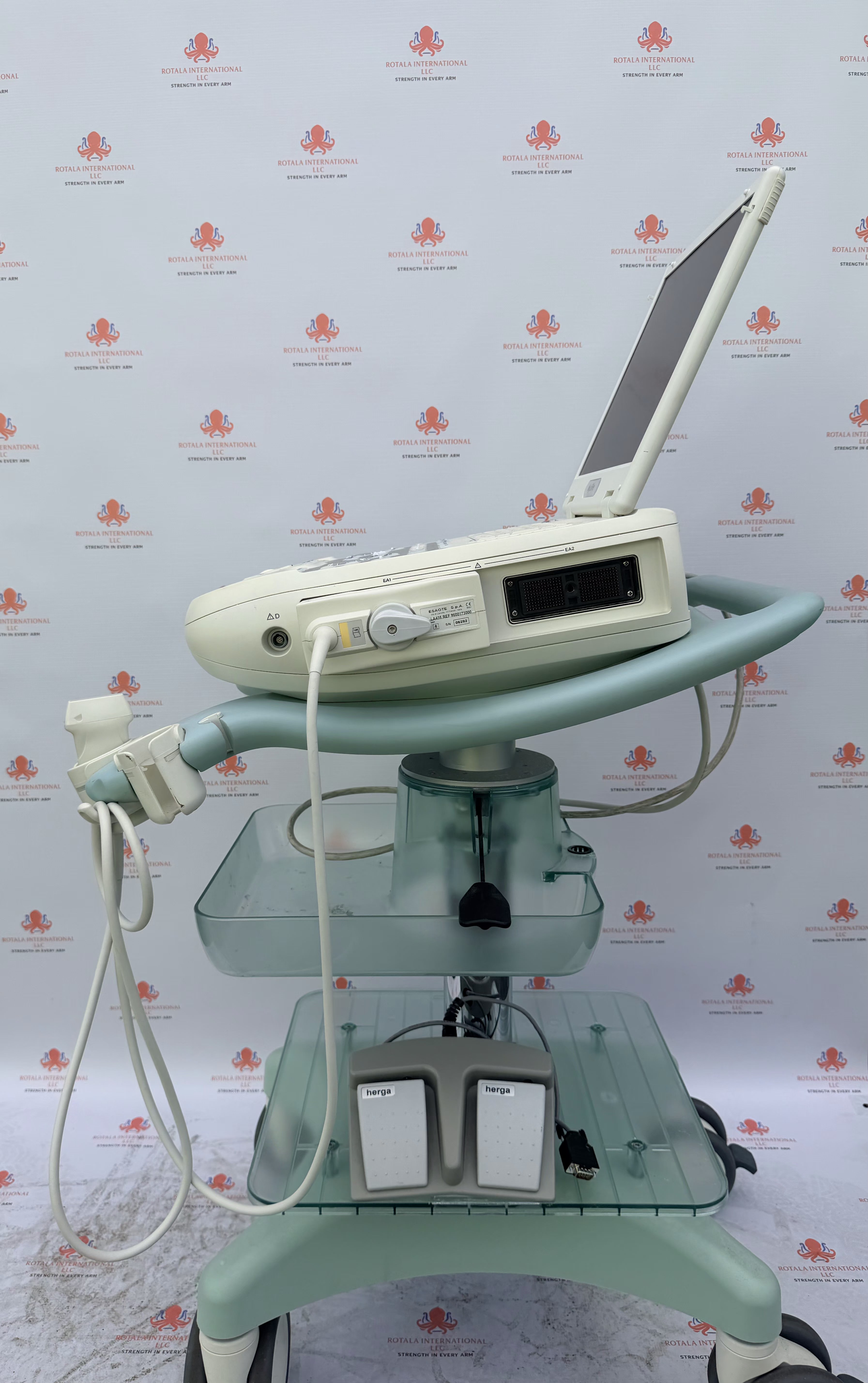 ESAOTE MyLabFive Ultrasound System with Probe & Foot Pedals — Ultrasound Machines — view 3