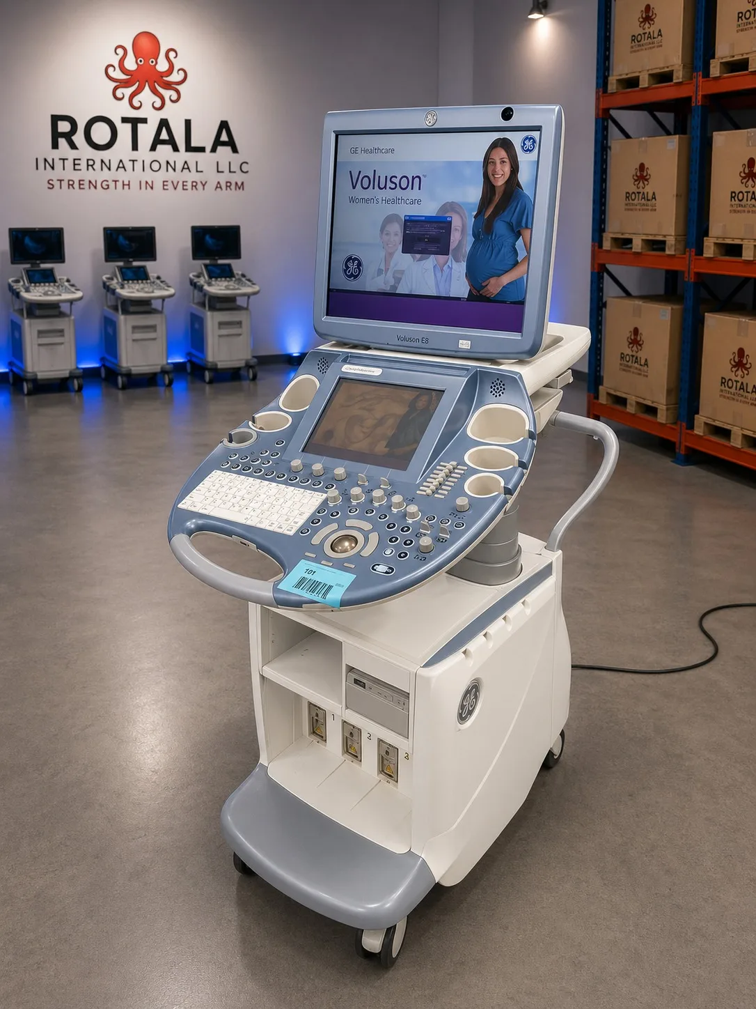 GE Voluson E6 Ultrasound System — Ultrasound Machines — view 3