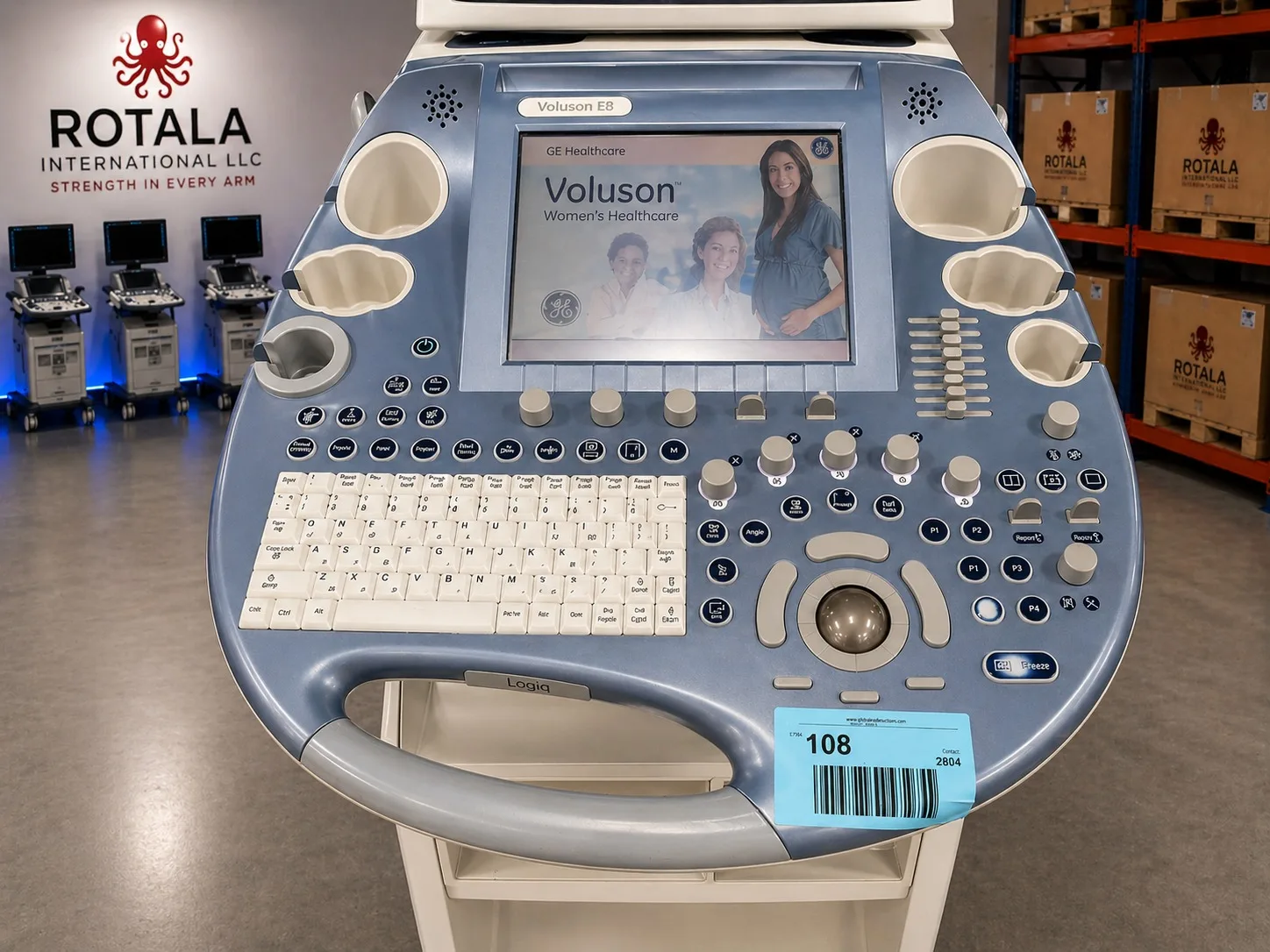 GE Voluson E6 Ultrasound System — Ultrasound Machines — view 2
