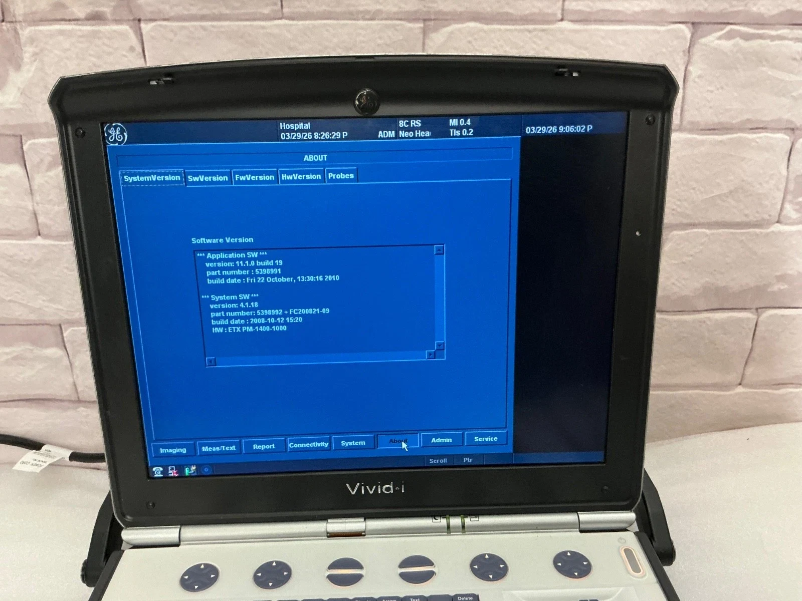 GE Vivid i Portable Cardiac and Pediatric Ultrasound with 10S-RS and 8C-RS Probes, All Options — Ultrasound Machines — view 6